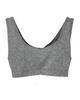 Polo by Ralph Lauren 4P0499-R3202 Heather Grey Cotton Blend Bralette Myselflingerie.com