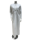 Chicolli N5102 White Laurel Versatile Wrap Cotton Nursing Nightgown Myselflingerie.com