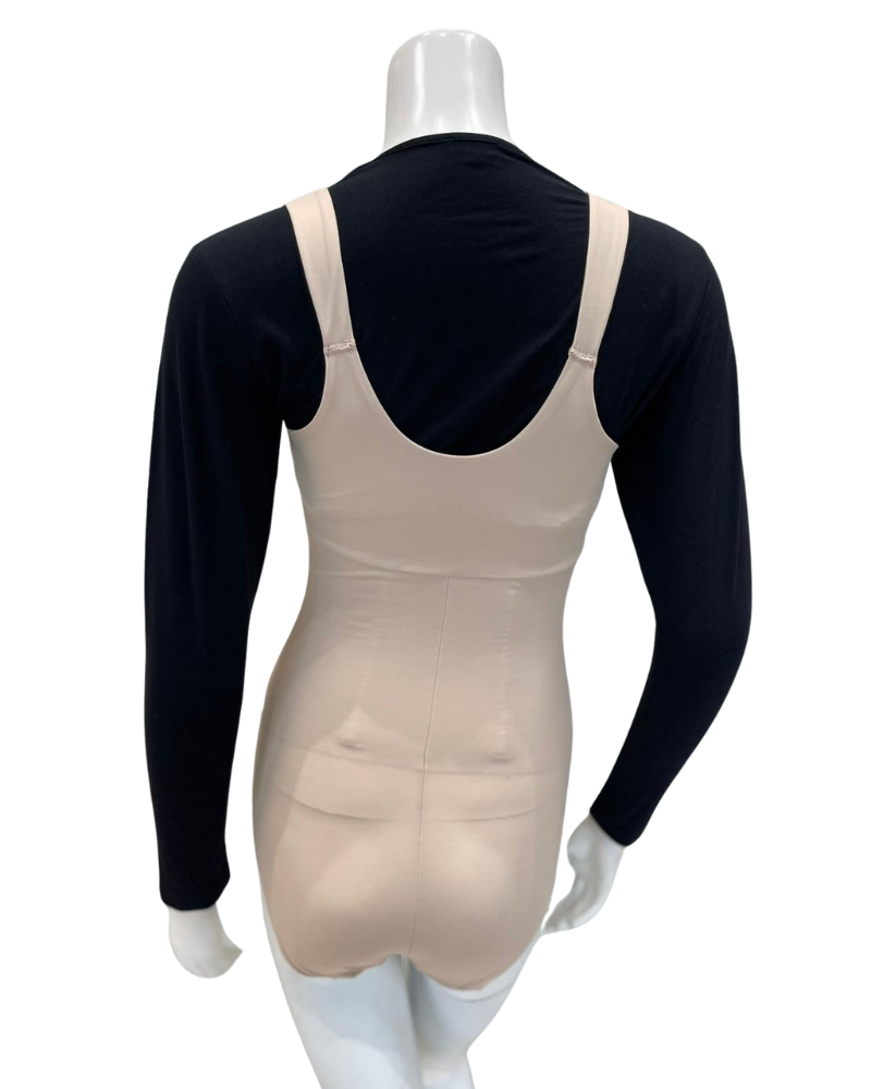 MiracleSuit 4091 Warm Beige Shape Away Open Bust Bodysuit Myselflingerie.com