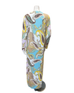 Furstenberg 45303776LI Summer Paisley Motifs Button Down Modal Nightgown Myselflingerie.com