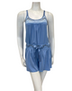 Fleur't 6138 Hampton Blue In Love Cami & Shorts PJ's Set Myselflingerie.com