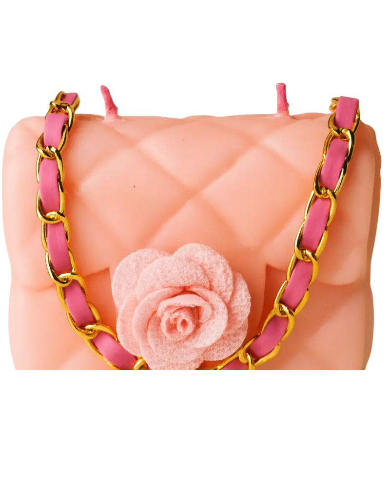 BCHPK Pink Designer Inspired Wallet Candle