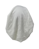 Lizi Headwear PTZGWH White Zig Zag Pre-Tied Bandanna with Full Grip Myselflingerie.com