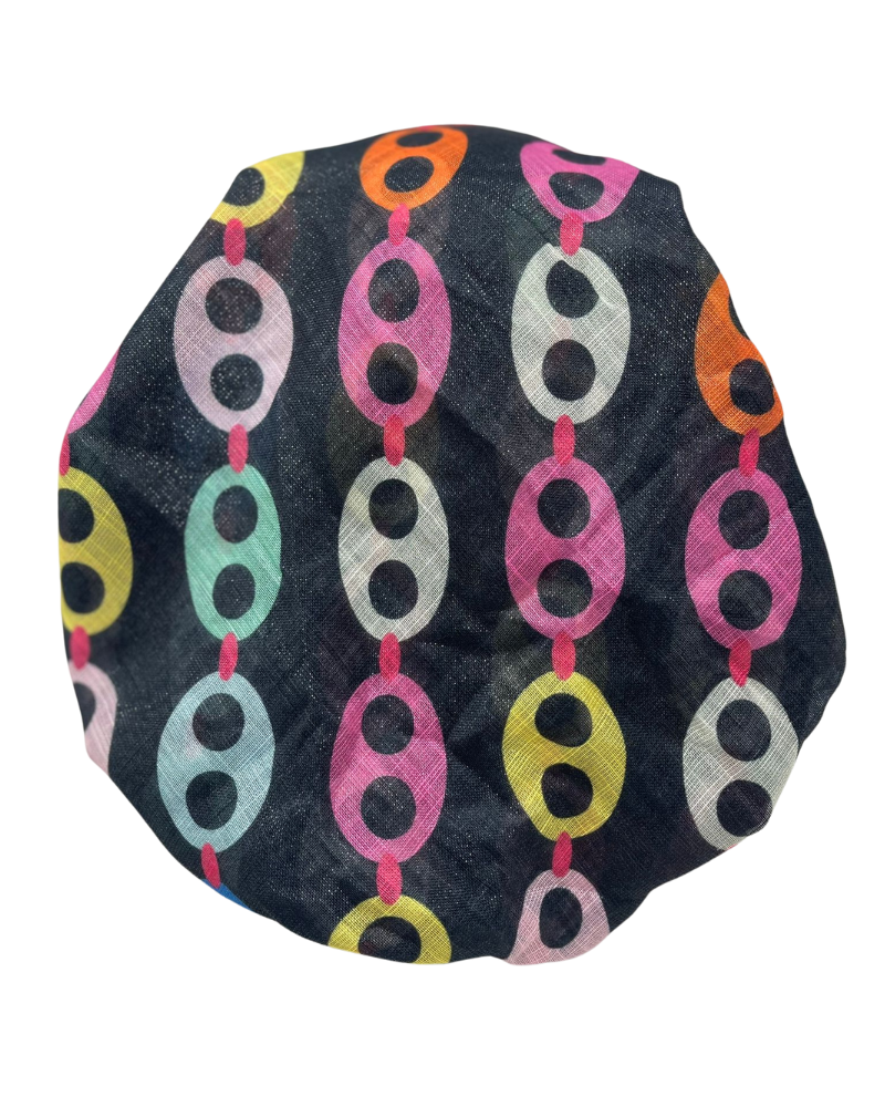 It's Younique PP-VER-MU Versace Vibes Multicolor Shimmer Pre-Tied Bandanna with Velvet Grip Myselflingerie.com