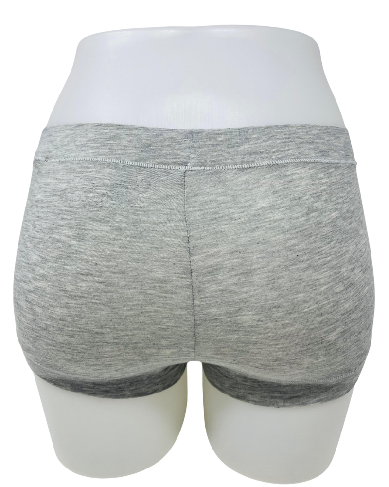Polo by Ralph Lauren 4P0501-R3202 Heather Grey Cotton Girlshort Myselflingerie.com