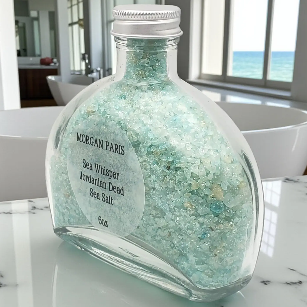 SWJDS Sea Whisper Jordanian Dead Sea Salt 6 Oz
