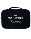 MTFHCBK Black My Toiletry Folding/Hanging Toiletry Case