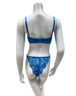 Kilo Brava 11220- 12207 Hawaiian Blue Lace Bralette & Bikini Set Myselflingerie.com