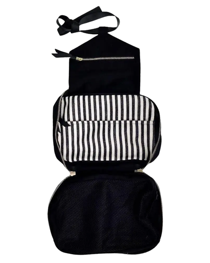 Bag All MTFHCBK Black My Toiletry Folding/Hanging Toiletry Case