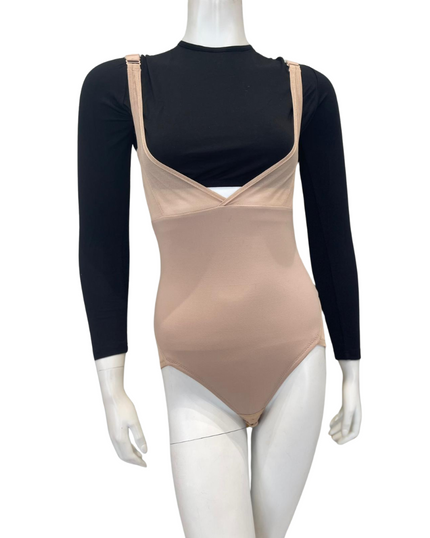 Va Bien 1631 Nude Extreme Open Bust Bodysuit Myselflingerie.com