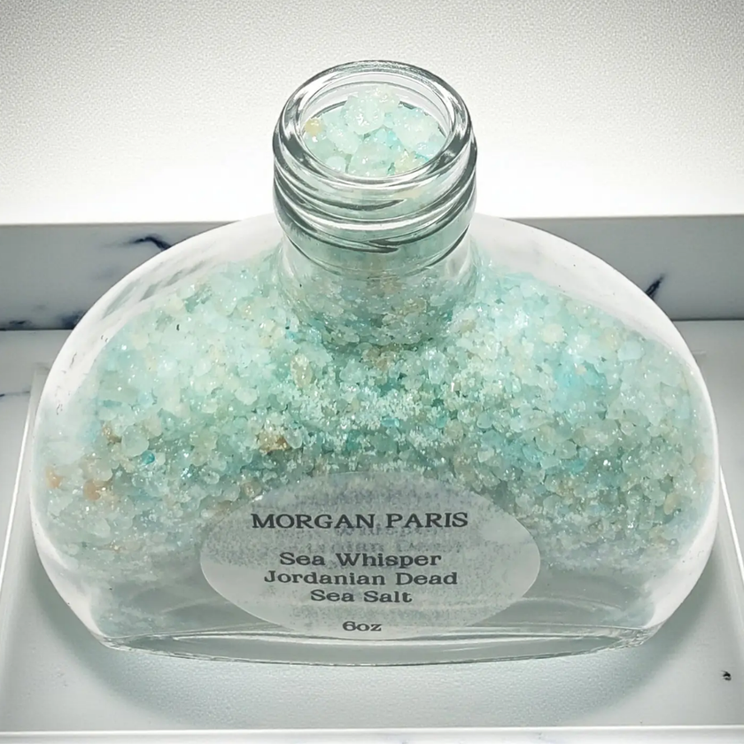 SWJDS Sea Whisper Jordanian Dead Sea Salt 6 Oz