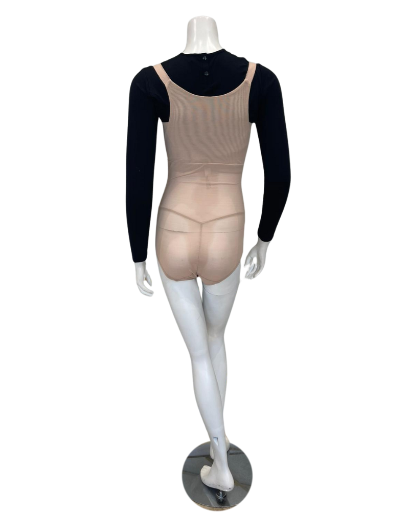 Va Bien 1631 Nude Extreme Open Bust Bodysuit Myselflingerie.com