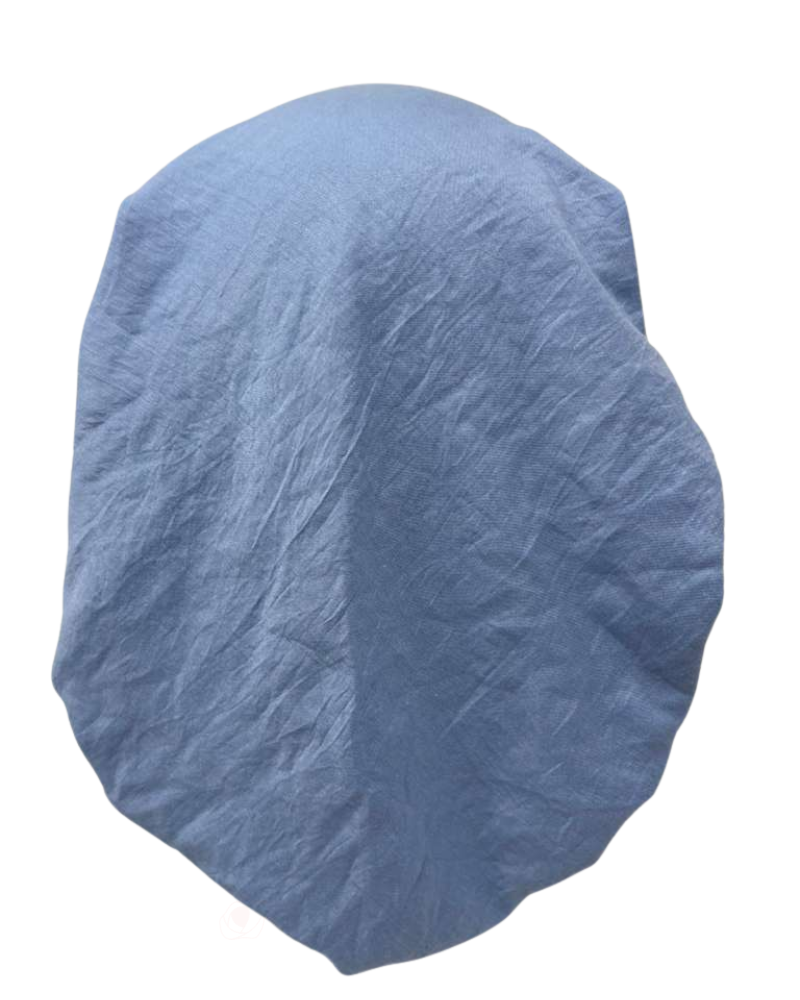 Tal New York Solid Chambray Soft Pre-Tied Bandanna with Velvet Grip Myselflingerie.com