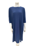 Jackie O' CVRUP-BL Blue Swim Cover Up Dress Myselflingerie.com