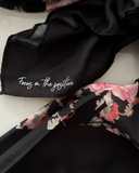 Valeri Peony Dreamscape Adjustable Pre-Tied Bandanna with Full Grip Myselflingerie.com