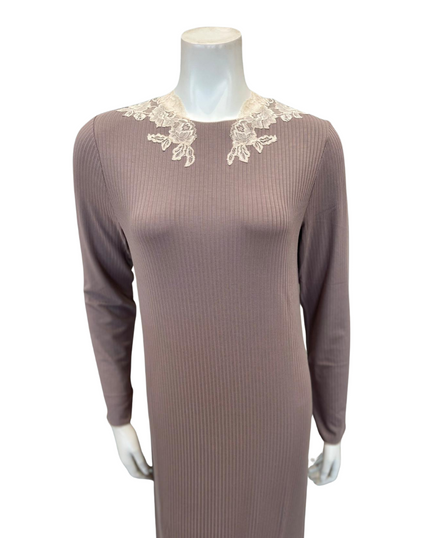 Verdiani 4420 Phard Canotte Ribbed Pull On Modal Nightgown Myselflingerie.com