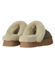 UGG 1122550 Moss Green / Muted Brass Disquette Slippers with Fur Trim Myselflingerie.com