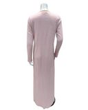 Verdiani 3208 Pink Pull On 100% Cotton Interlock Nightgown Myselflingerie.com