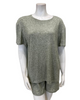 Jackie O'Loungewear SLBST-OLV Olive Heather Shorts Pajamas Set Myselflingerie.com