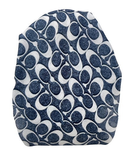 It's Younique OB-CO-DN Coach Inspired Denim Pre-Tied Open Back Bandanna with Velvet Grip Myselflingerie.com