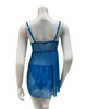 Kilo Brava 16130 Hawaiian Blue Underwire Chemise Myselflingerie.com