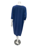 Jackie O' CVRUP-BL Blue Swim Cover Up Dress Myselflingerie.com