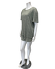 Jackie O'Loungewear SLBST-OLV Olive Heather Shorts Pajamas Set Myselflingerie.com