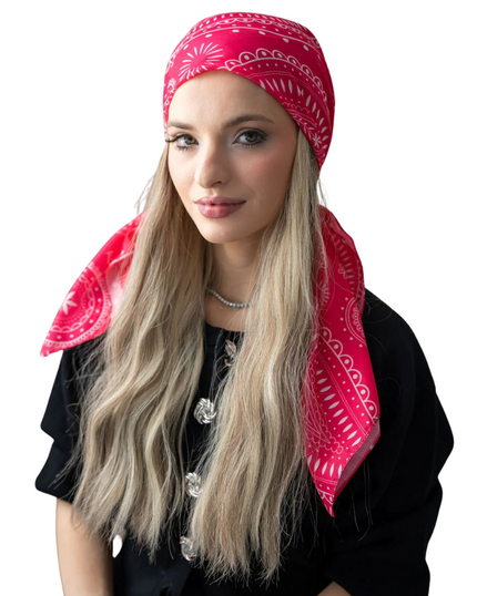 Tie Ur Knot Imperial Paisley Square Scarf Myselflingerie.com