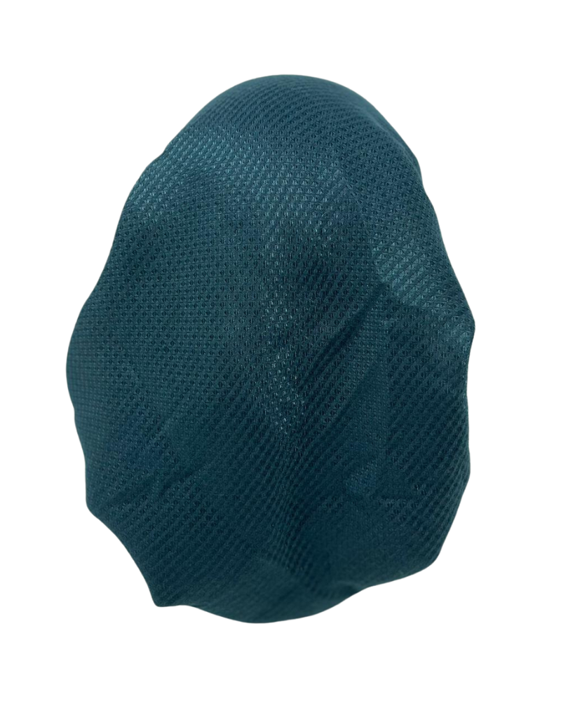 Revaz HS564T Teal Textured Adjustable Pre-Tied Bandanna with Velvet Grip Myselflingerie.com