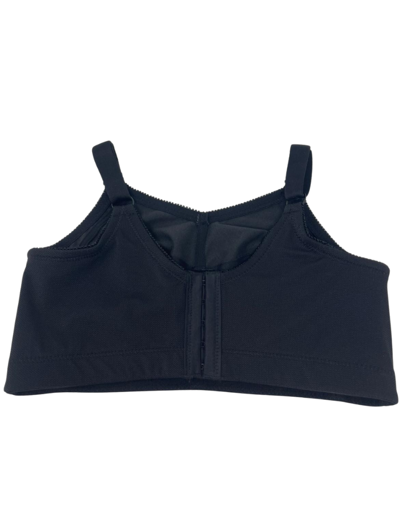 Abergele B003C Black Mesh Unswayable Bra Shaper Underwire Bra Myselflingerie.com