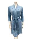 Fleur't 620 Bluebell Modal Short Morning Robe Myselflingerie.com