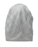 OB-HO-WH White Houndstooth Pre-Tied Open Back Bandanna with Velvet Grip