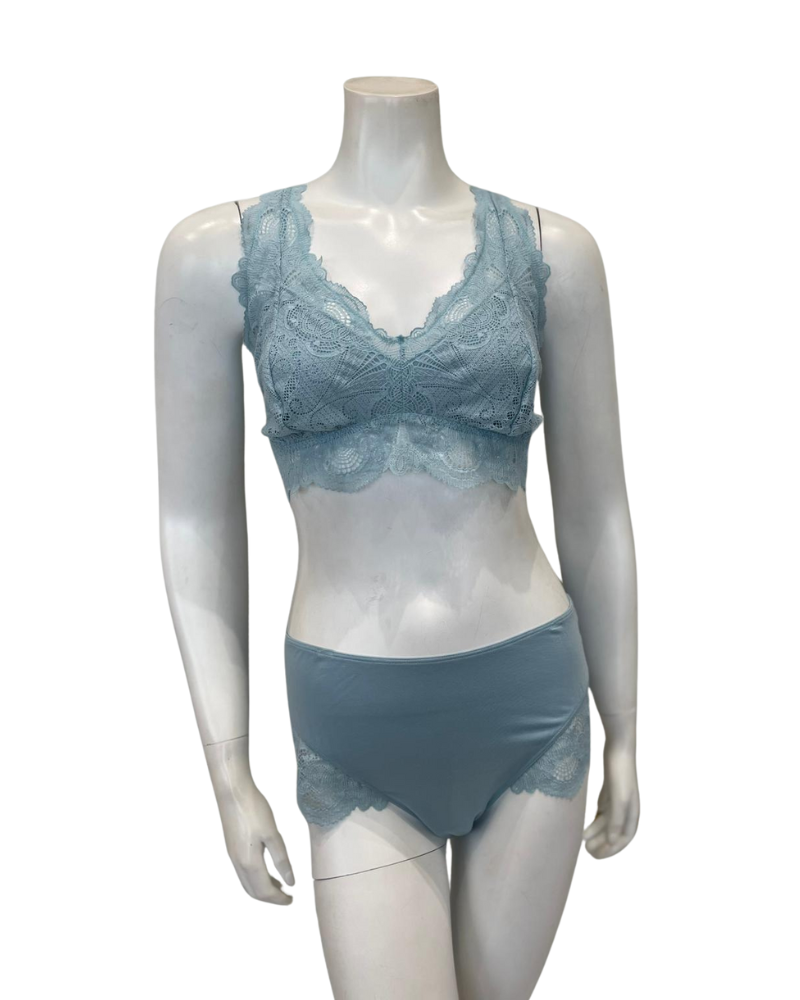 Fleur't 612 + 606 Skylight Belle Epoque Bralette & Panty Set Myselflingerie.com
