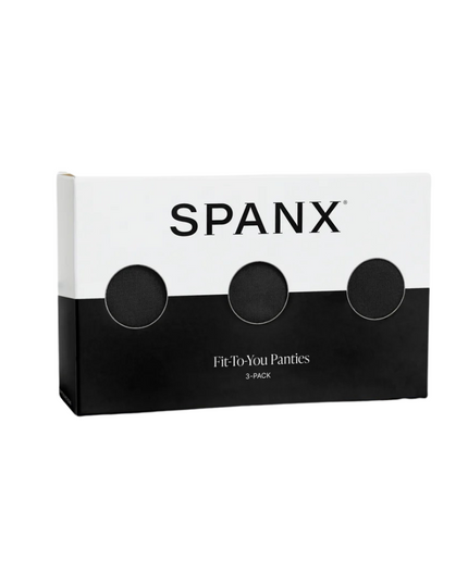 Spanx 40045B Black Fit To You 3 Pack in Box Bikinis Myselflingerie.com