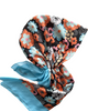 Valeri Retro Daisy Adjustable Pre-Tied Bandanna with Full Grip Myselflingerie.com