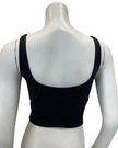 Me Moi MBA07299 Black Light Support Wire Free Sports Bra Myselflingerie.com