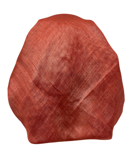 It's Younique PP-SOL-RU Solid Rust Shimmer with Border Pre-Tied Bandanna with Velvet Grip Myselflingerie.com