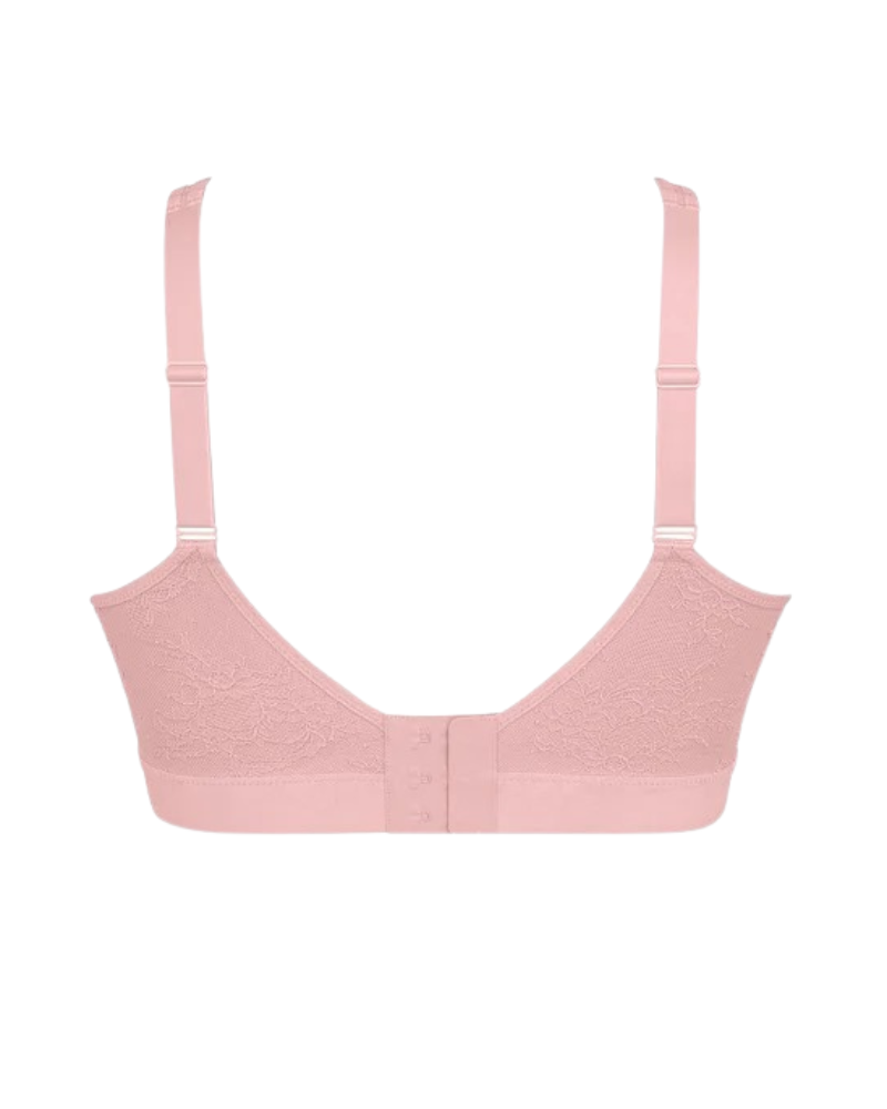 Anita 4700X Rosewood Essential Lace Post Mastectomy Molded Wire Free Bra Myselflingerie.com