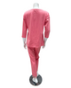 Iora Lingerie 25213M Coral V Lace Trim 100% Organic Cotton Pajamas Set Myselflingerie.com