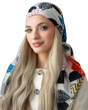 Tie Ur Knot Wildflower Waltz Square Scarf Myselflingerie.com