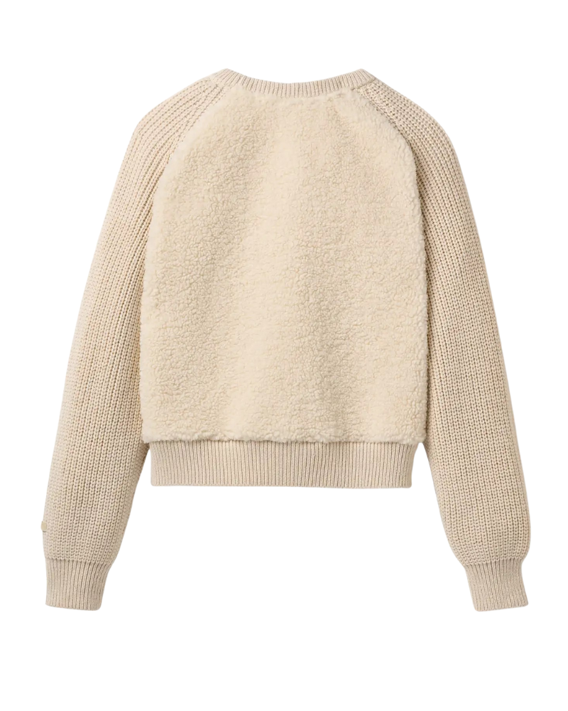 UGG 1171486 Cream Zayla ChateauKnit Pull on Sweater Myselflingerie.com