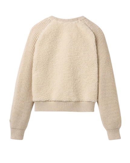 UGG 1171486 Cream Zayla ChateauKnit Pull on Sweater Myselflingerie.com