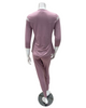 Oh! Zuza V12 V Lace Trim Dusty Pink Modal Pajamas Set Myselflingerie.com