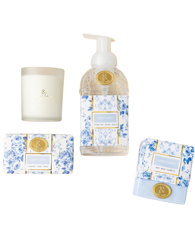 CANA-002 Crisp Linen Soy Wax Candle