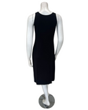 Slimit SLM2590A 43" Black Round Neck Luxe Layer One Full Slip Myselflingerie.com