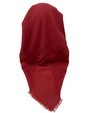 Cherie SP309A-BGY Burgundy Adjustable Pre-Tied Open Back Bandanna Myselflingerie.com