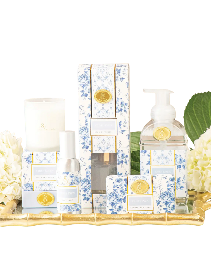 CANA-002 Crisp Linen Soy Wax Candle