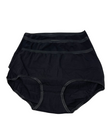 Cotton Touch MAXI Black Cotton Maxi Briefs 3 Pack Myselflingerie.com
