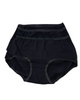 Cotton Touch MAXI Black Cotton Maxi Briefs 3 Pack Myselflingerie.com