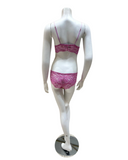 Cosabella PRETA1301+0721 Neela Flower/Flori Pink Pret A Porter Bralette Set Myselflingerie.com